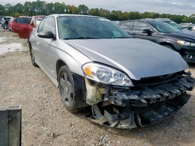 2G1WL16CX79356957 - 2007 CHEVROLET MONTE CARL ვერცხლისფერი ფოტო 1