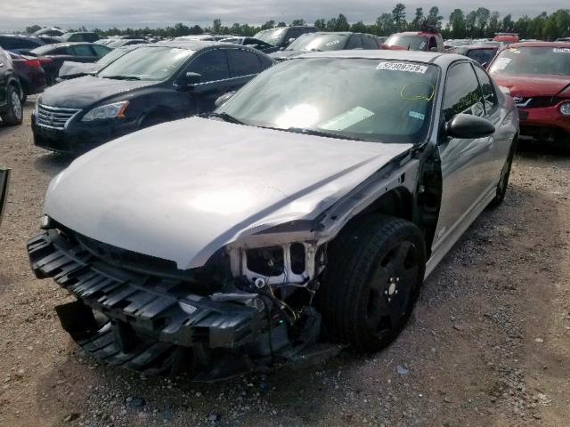 2G1WL16CX79356957 - 2007 CHEVROLET MONTE CARL ვერცხლისფერი ფოტო 2