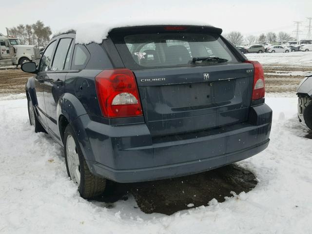 1B3HB48B38D605453 - 2008 DODGE CALIBER SX GRAY photo 3