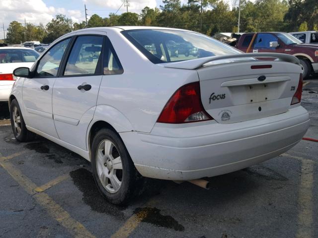 1FAFP38393W226616 - 2003 FORD FOCUS ZTS WHITE photo 3