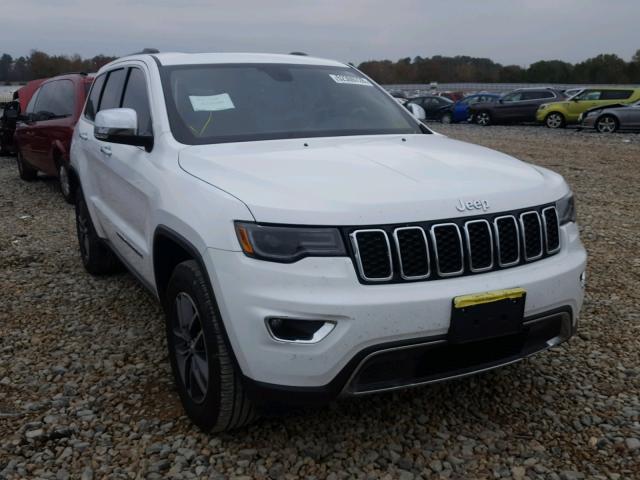 1C4RJEBG6JC140680 - 2018 JEEP GRAND CHER WHITE photo 1