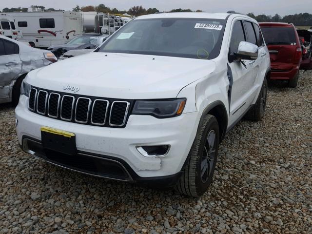 1C4RJEBG6JC140680 - 2018 JEEP GRAND CHER WHITE photo 2