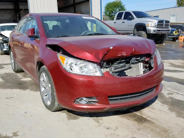 1G4GD5EG1AF312098 - 2010 BUICK LACROSSE C RED photo 1