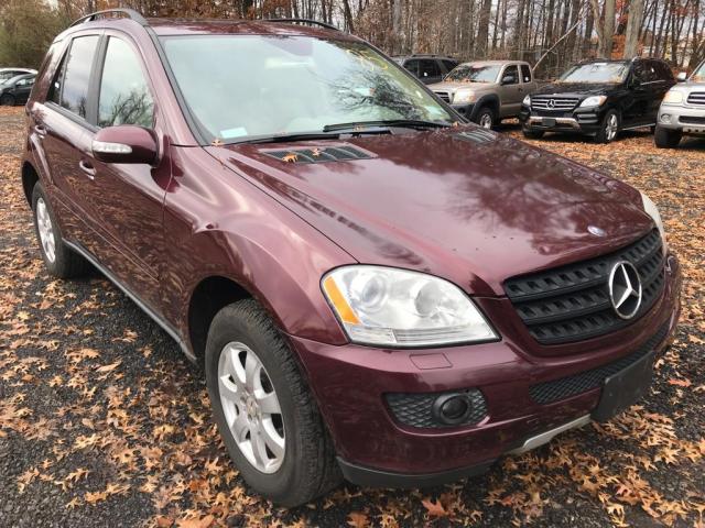 4JGBB86E76A080724 - 2006 MERCEDES-BENZ ML 350 RED photo 1