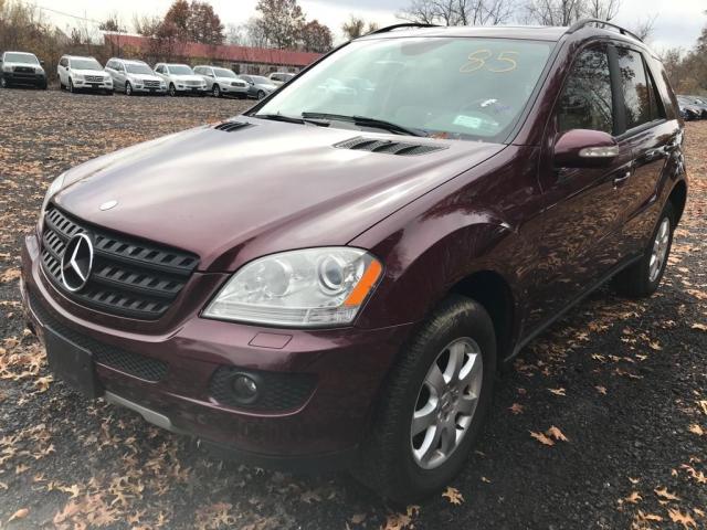 4JGBB86E76A080724 - 2006 MERCEDES-BENZ ML 350 RED photo 2