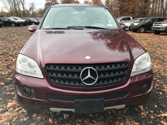 4JGBB86E76A080724 - 2006 MERCEDES-BENZ ML 350 RED photo 3