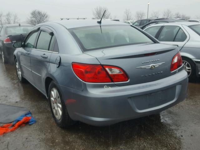 1C3LC46B89N527373 - 2009 CHRYSLER SEBRING LX BLUE photo 3