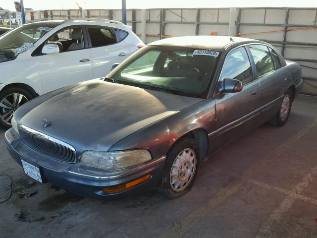 1G4CW54K0Y4252819 - 2000 BUICK PARK AVENU BLUE photo 2