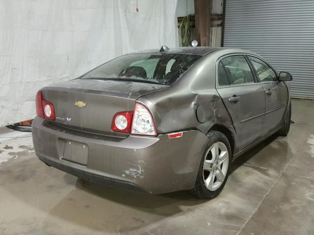 1G1ZB5E08CF263211 - 2012 CHEVROLET MALIBU LS 棕色 照片 4