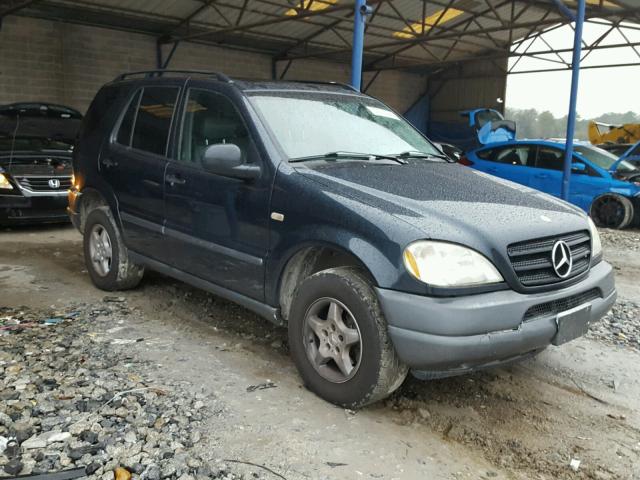 4JGAB54E2XA080841 - 1999 MERCEDES-BENZ ML 320 BLUE photo 1