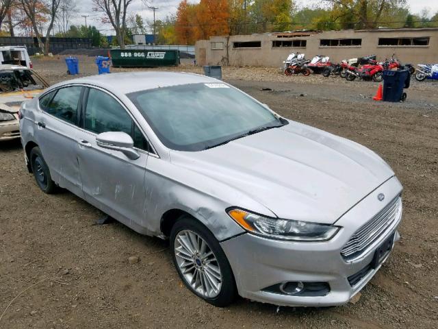 3FA6P0H95DR219654 - 2013 FORD FUSION SE GRAY photo 1