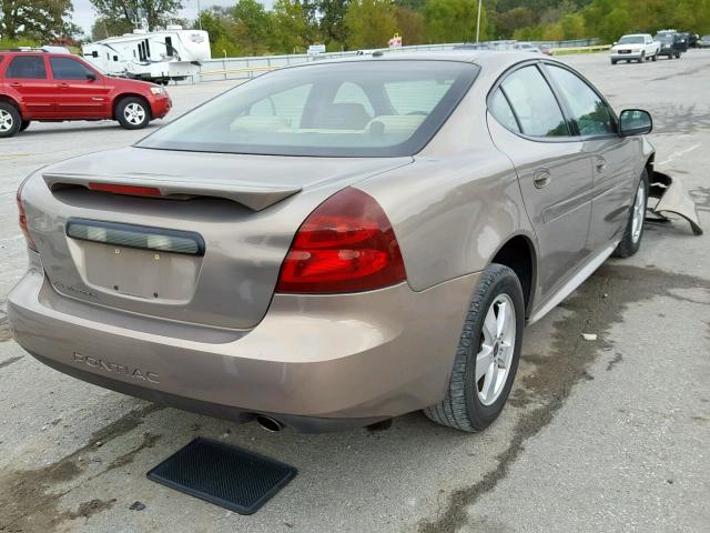 2G2WP552561206834 - 2006 PONTIAC GRAND PRIX GOLD photo 4