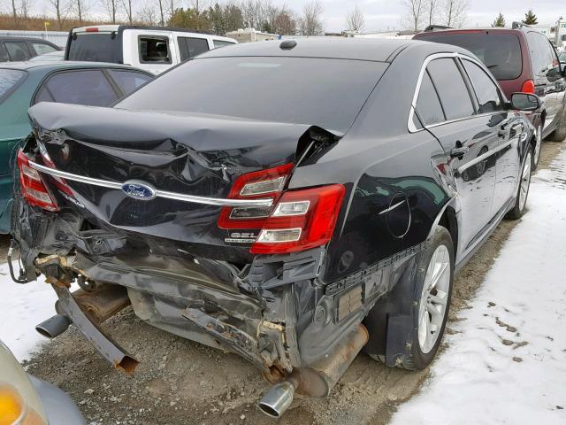 1FAHP2E89DG176072 - 2013 FORD TAURUS SEL BLACK photo 4