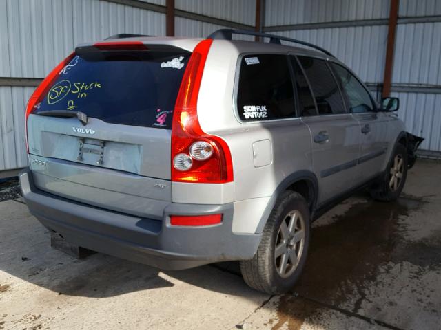 YV1CZ592951168378 - 2005 VOLVO XC90 SILVER photo 4