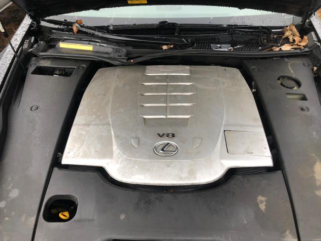 JTHBL46F675047984 - 2007 LEXUS LS 460 BLACK photo 9