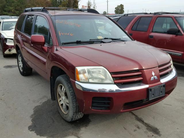 4A4MN31S54E108345 - 2004 MITSUBISHI ENDEAVOR X MAROON photo 1