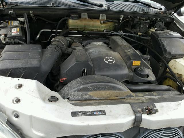 4JGAB57E35A552473 - 2005 MERCEDES-BENZ ML 350 SILVER photo 7