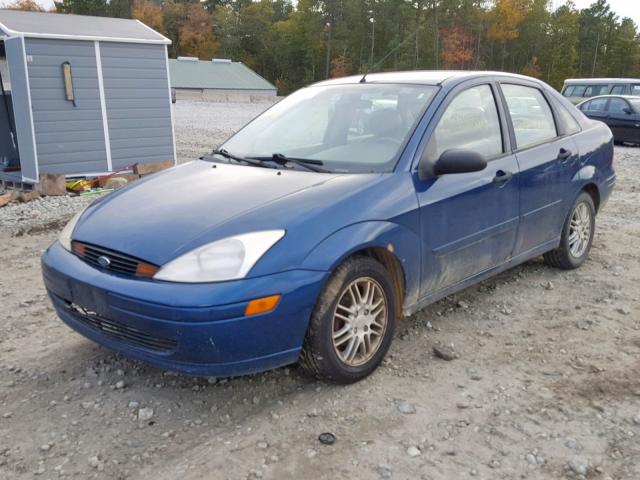 1FAFP3830YW384446 - 2000 FORD FOCUS ZTS BLUE photo 2