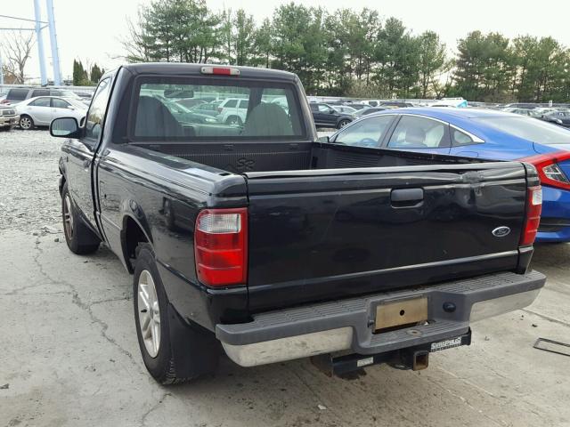 1FTYR10U21TA60976 - 2001 FORD RANGER BLACK photo 3