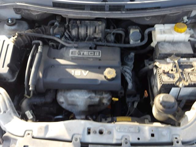 KL1TD56618B085710 - 2008 CHEVROLET AVEO BASE Сұр фото 7