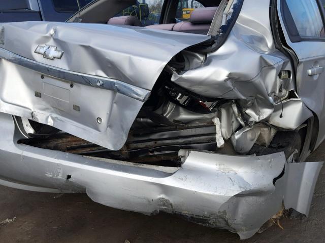 KL1TD56618B085710 - 2008 CHEVROLET AVEO BASE Сұр фото 9