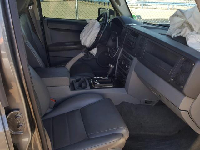1J8HG48P07C679115 - 2007 JEEP COMMANDER Boz foto 5