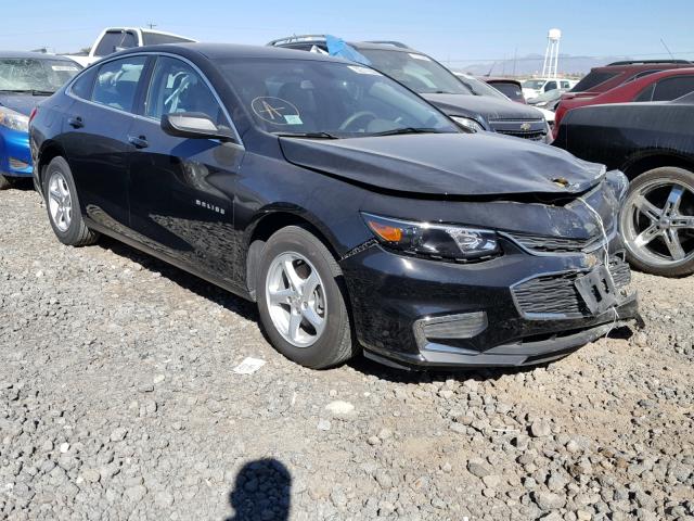 1G1ZB5ST9JF214451 - 2018 CHEVROLET MALIBU LS 黑色 照片 1