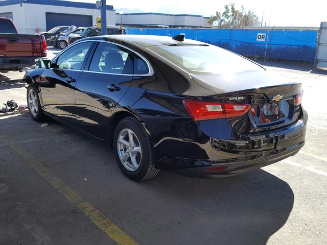 1G1ZB5ST9JF214451 - 2018 CHEVROLET MALIBU LS 黑色 照片 3