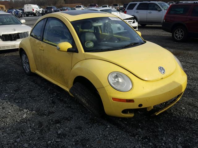 3VWRG31CX8M500329 - 2008 VOLKSWAGEN NEW BEETLE YELLOW photo 1