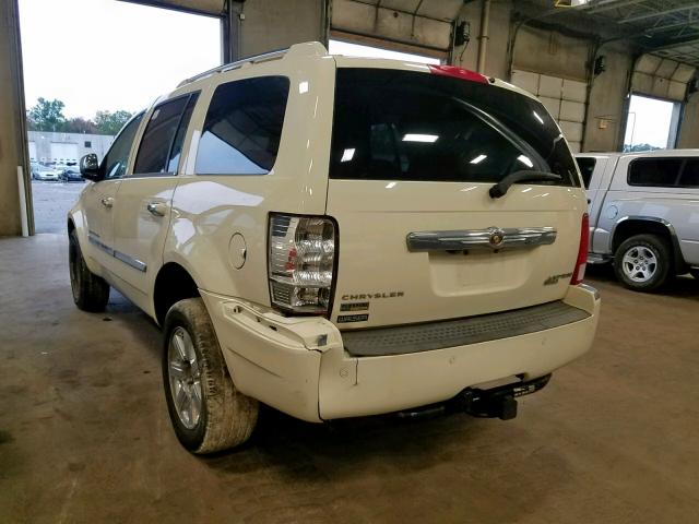 1A8HW58P79F713836 - 2009 CHRYSLER ASPEN LIMI WHITE photo 3