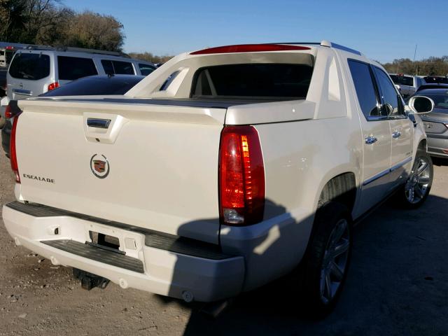 3GYT4NEF1DG371594 - 2013 CADILLAC ESCALADE E WHITE photo 4