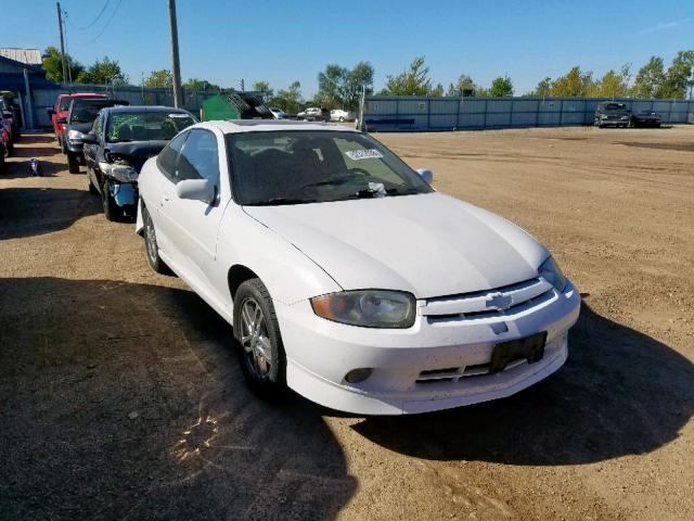 1G1JH12F937292594 - 2003 CHEVROLET CAVALIER L WHITE photo 1