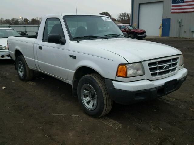 1FTYR10C61TA43024 - 2001 FORD RANGER WHITE photo 1