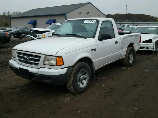 1FTYR10C61TA43024 - 2001 FORD RANGER WHITE photo 2