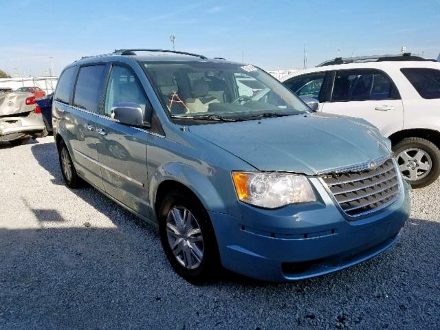 2A8HR64X08R696579 - 2008 CHRYSLER TOWN & COU GREEN photo 1