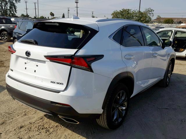 JTJYARBZ0K2137220 - 2019 LEXUS NX 300 BAS WHITE photo 4