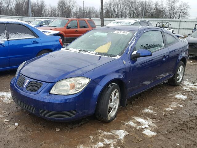 1G2AL15F777240134 - 2007 PONTIAC G5 BLUE photo 2