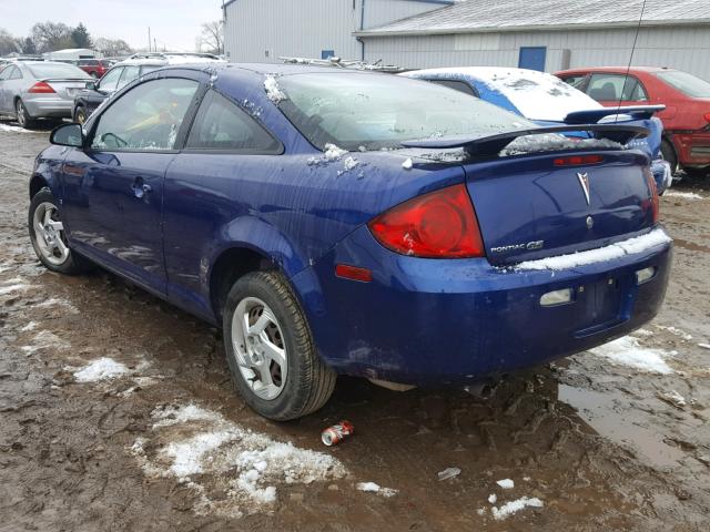 1G2AL15F777240134 - 2007 PONTIAC G5 BLUE photo 3