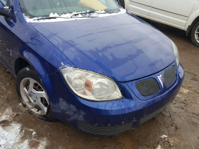 1G2AL15F777240134 - 2007 PONTIAC G5 BLUE photo 9