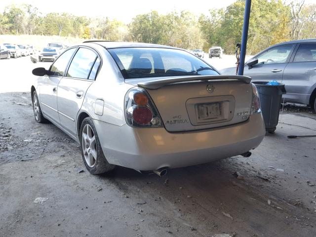 1N4BL11D12C167451 - 2002 NISSAN ALTIMA SE SILVER photo 3