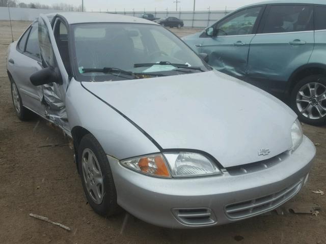 1G1JF524127316820 - 2002 CHEVROLET CAVALIER L SILVER photo 1