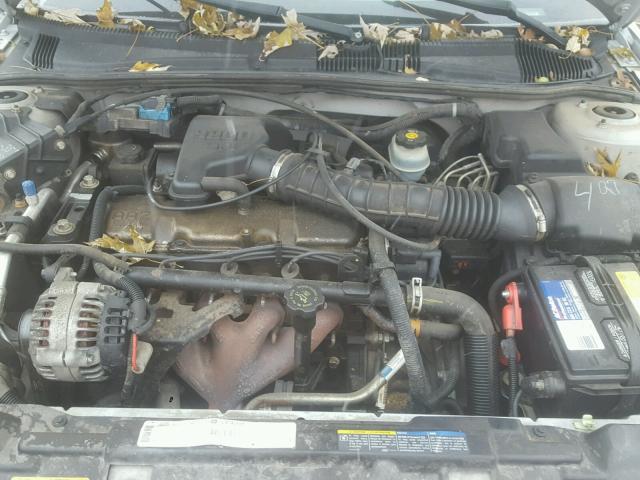 1G1JF524127316820 - 2002 CHEVROLET CAVALIER L SILVER photo 7