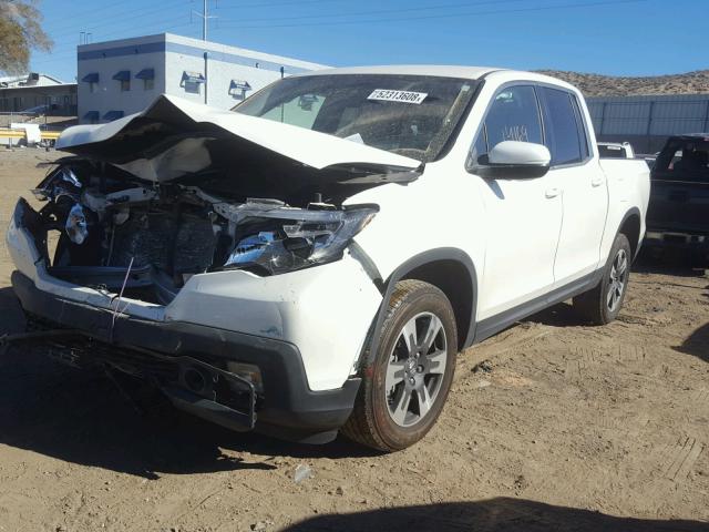 5FPYK3F58HB024889 - 2017 HONDA RIDGELINE WHITE photo 2