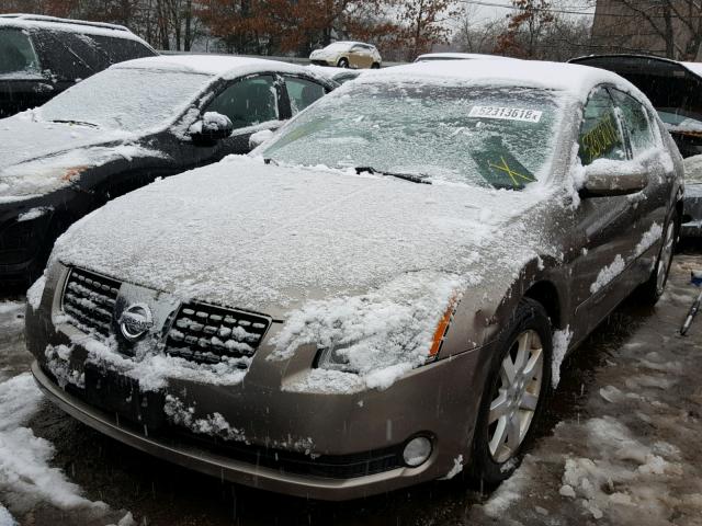 1N4BA41E55C816348 - 2005 NISSAN MAXIMA SE BEIGE photo 2