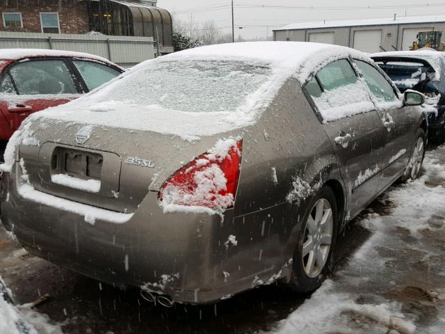 1N4BA41E55C816348 - 2005 NISSAN MAXIMA SE BEIGE photo 4