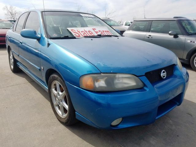 3N1AB51A33L736301 - 2003 NISSAN SENTRA SE- TEAL photo 1