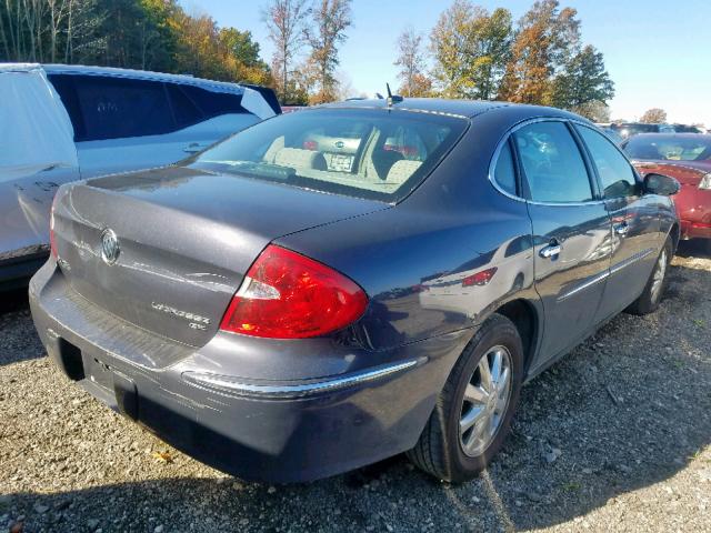 2G4WC582281171705 - 2008 BUICK LACROSSE C GRAY photo 4