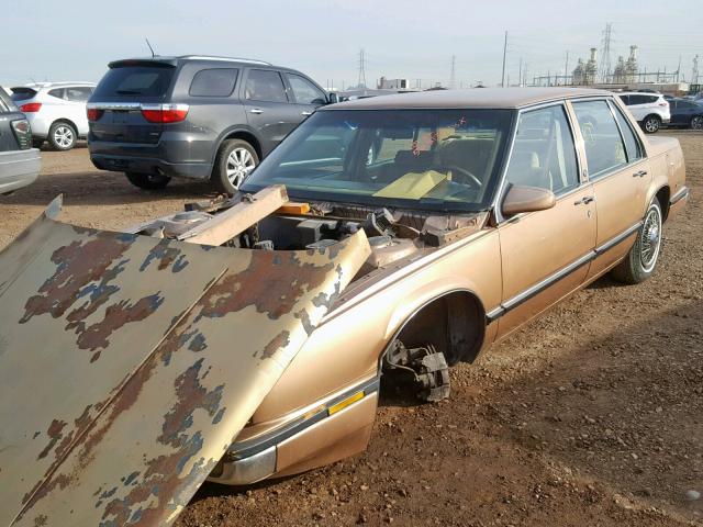 1G4HP54C8LH453994 - 1990 BUICK LESABRE CU GOLD photo 2