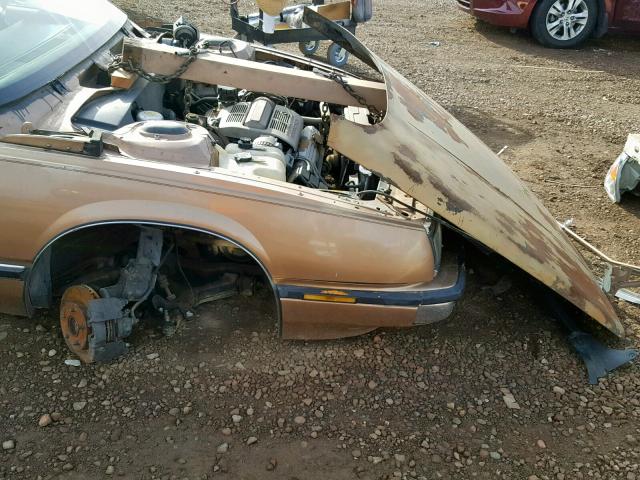 1G4HP54C8LH453994 - 1990 BUICK LESABRE CU GOLD photo 9