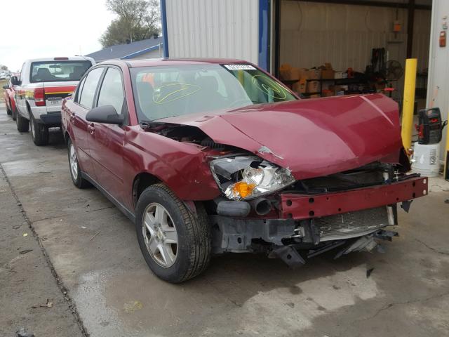 1G1ZT54865F289040 - 2005 CHEVROLET MALIBU LS 勃艮第红 照片 1